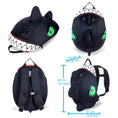 Laad afbeelding in Galerij weergave, Crazy Safety Backpack Black Dragon backpack