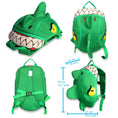 Charger l'image dans la visionneuse de la galerie, Crazy Safety Backpack Green Crocodile backpack