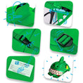 Charger l'image dans la visionneuse de la galerie, Crazy Safety Backpack Green Crocodile backpack