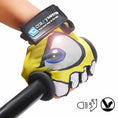 Charger l'image dans la visionneuse de la galerie, Crazy Safety Bicycle gloves Cycling gloves with reflective eyes