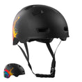 Charger l'image dans la visionneuse de la galerie, Crazy Safety Bicycle helmet Black splash / L (57-61cm) RAMPAGE skater bicycle helmet - Urban