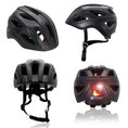 Laad afbeelding in Galerij weergave, Crazy Safety Bicycle helmet Friends children's helmet with light