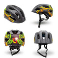 Charger l'image dans la visionneuse de la galerie, Crazy Safety Bicycle helmet Graffiti Splash children's helmet with light