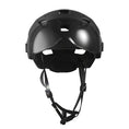 Laad afbeelding in Galerij weergave, Crazy Safety Bicycle helmet Matte black / M/L (55-61cm) OAK E-Bike bicycle helmet with UV visor, LED lights, reflective straps, and Fidlock buckle