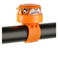 Laad afbeelding in Galerij weergave, Crazy Safety Bicycle helmet Product bundle: Orange Tiger Bicycle Helmet, Lock and Tiger Bell for Children