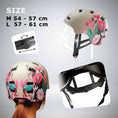 Charger l'image dans la visionneuse de la galerie, Crazy Safety Bicycle helmet RAMPAGE skater bicycle helmet - Belle