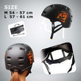 Charger l'image dans la visionneuse de la galerie, Crazy Safety Bicycle helmet RAMPAGE skater bicycle helmet - Jungle