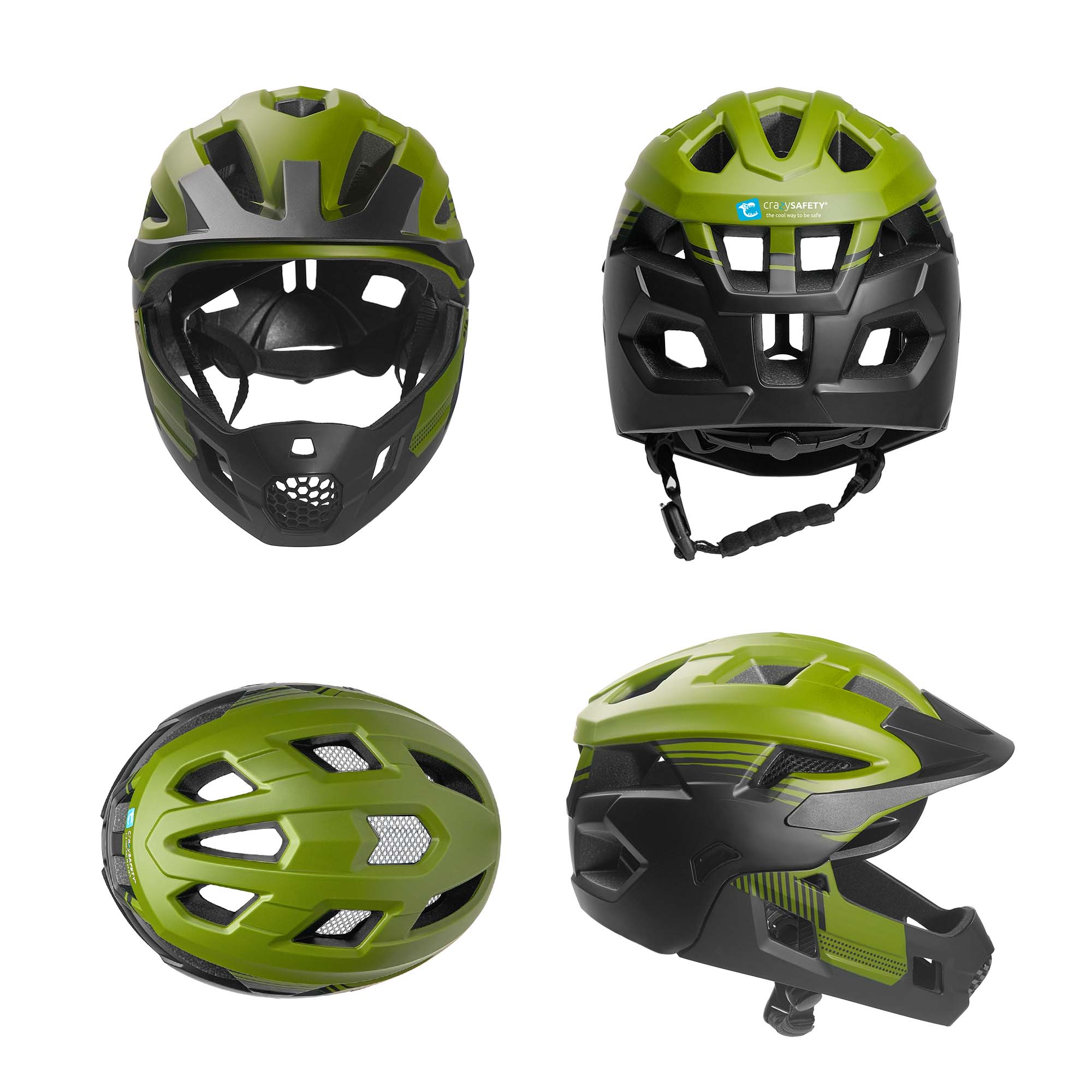 TITAN fullface fietshelm