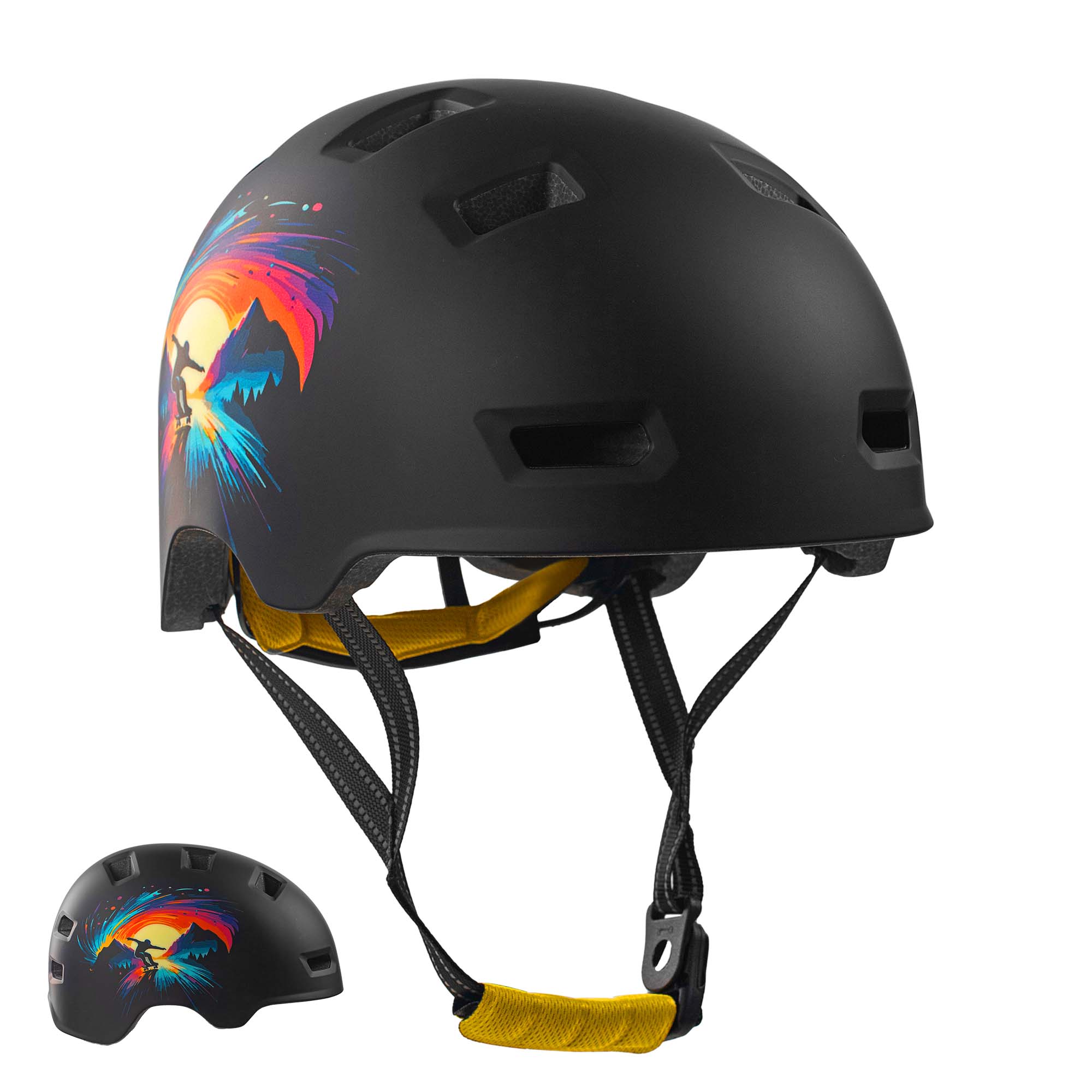 Casque de vélo skater RAMPAGE - Urbain