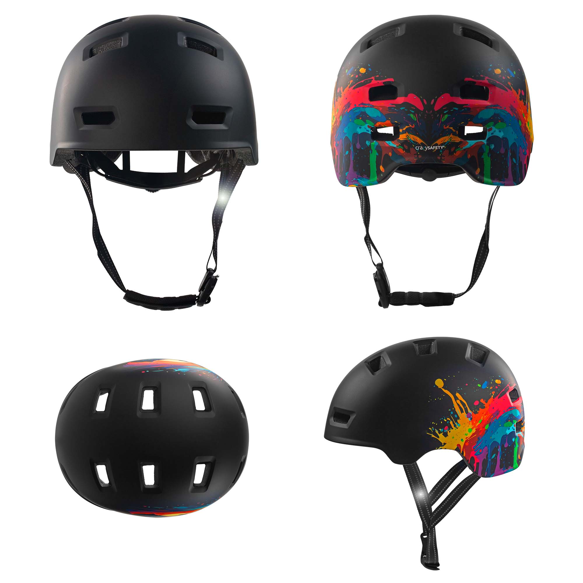 Casque de vélo skater RAMPAGE - Urbain