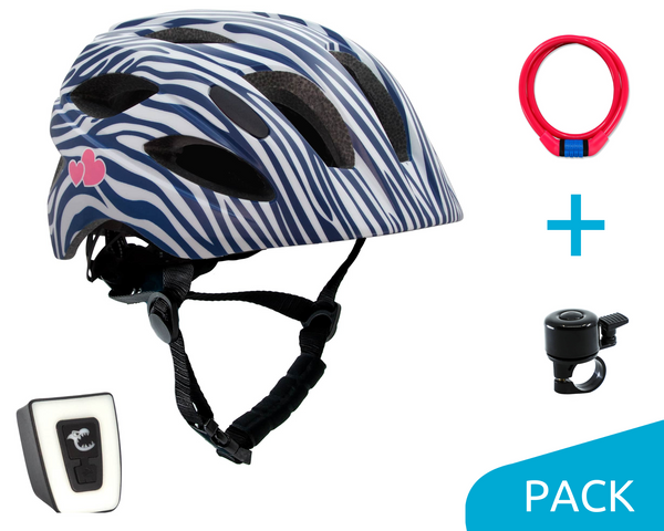 Stripes Bicycle Helmet Pack