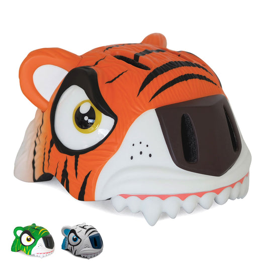 Casque de vélo tigre