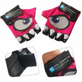 Laad afbeelding in Galerij weergave, Crazy Safety Bicycle gloves Cycling gloves with reflective eyes
