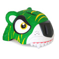 Laad afbeelding in Galerij weergave, Crazy Safety Bicycle helmet Green / S (49-55cm) Tiger bicycle helmet
