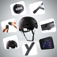 Laad afbeelding in Galerij weergave, Crazy Safety Bicycle helmet RAMPAGE skater bicycle helmet - Jungle
