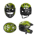 Laad afbeelding in Galerij weergave, Crazy Safety Bicycle helmet TITAN fullface bicycle helmet
