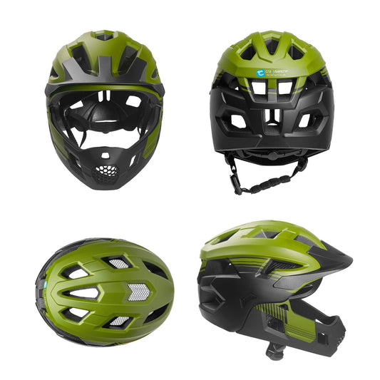 Crazy Safety Bicycle helmet TITAN fullface bicycle helmet