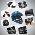 Laad afbeelding in Galerij weergave, Crazy Safety Bicycle helmet TITAN fullface bicycle helmet
