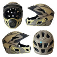 Laad afbeelding in Galerij weergave, Crazy Safety Bicycle helmet TITAN fullface bicycle helmet
