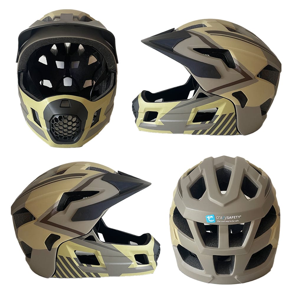 Crazy Safety Bicycle helmet TITAN fullface bicycle helmet